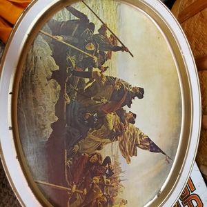 Collectible serving tray
